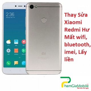 Thay Thế Sửa Chữa Xiaomi Redmi Note 5A Prime Hư Mất wifi, bluetooth, imei, Lấy liền 